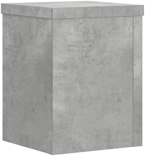vidaXL Pflanzenständer 2 Stk. Betongrau 15x15x20 cm Holzwerkstoff 852891 Bild 3