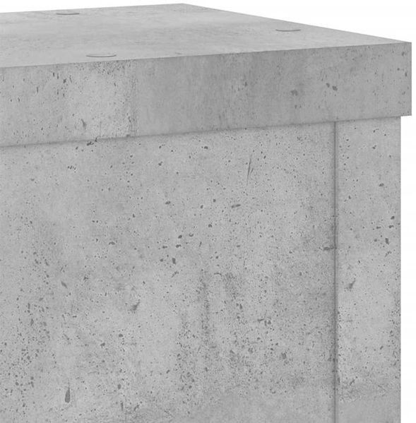 vidaXL Pflanzenständer 2 Stk. Betongrau 15x15x20 cm Holzwerkstoff 852891 Bild 7
