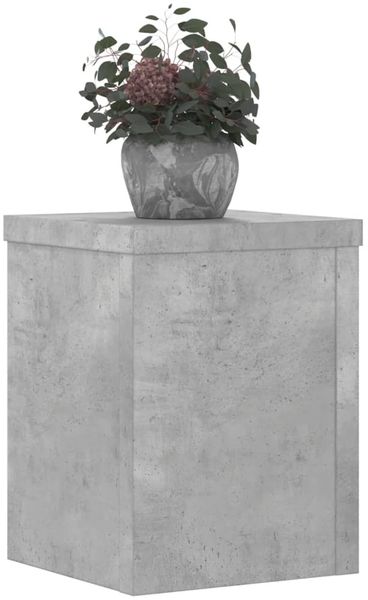 vidaXL Pflanzenständer 2 Stk. Betongrau 15x15x20 cm Holzwerkstoff 852891 Bild 8