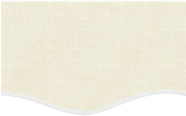 vidaXL Markisenvolant Creme Gestreift 4 m 367752 Bild 4
