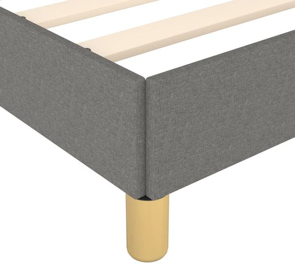 vidaXL Boxspringbettgestell Dunkelgrau 180x200 cm Stoff 3120978 Bild 7