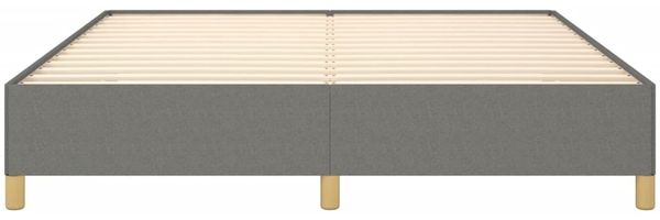 vidaXL Boxspringbettgestell Dunkelgrau 180x200 cm Stoff 3120978 Bild 5