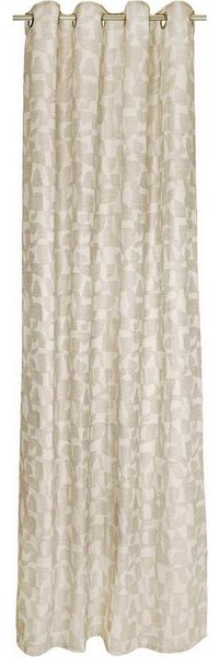 Esprit Vorhang COSMO Blickdichter Ösenvorhang, Öse (1 St), Polyester, 140 x 250 cm in Natur