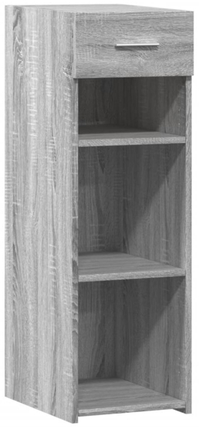 vidaXL Sideboard Grau Sonoma 30x42,5x93 cm Holzwerkstoff 846311