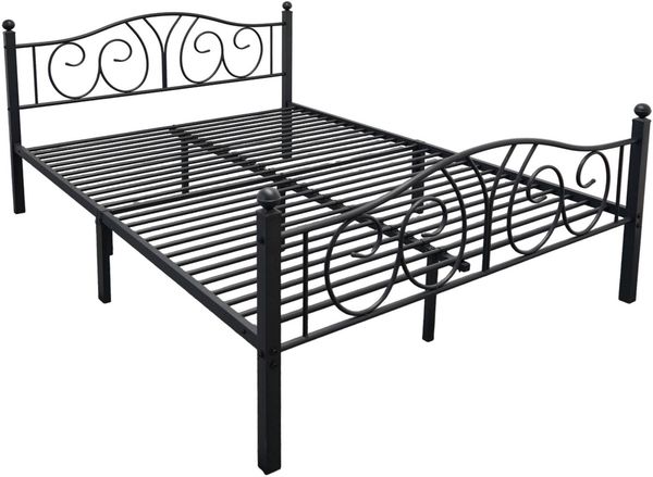OTTO home Metallbett LUND Landhausbett Bett Märchenbett Prinzessinbett, Träume wie im Märchen: Dein romantisches Metallbett in 2 Breiten