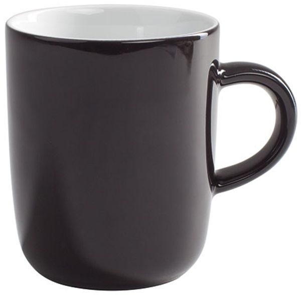 Becher 0,35 l Pronto Colore Schwarz Kahla Becher - Mikrowelle geeignet, Spülmaschinenfest