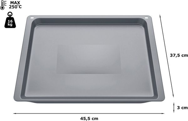 BOSCH Backblech HEZ531010, Stahl