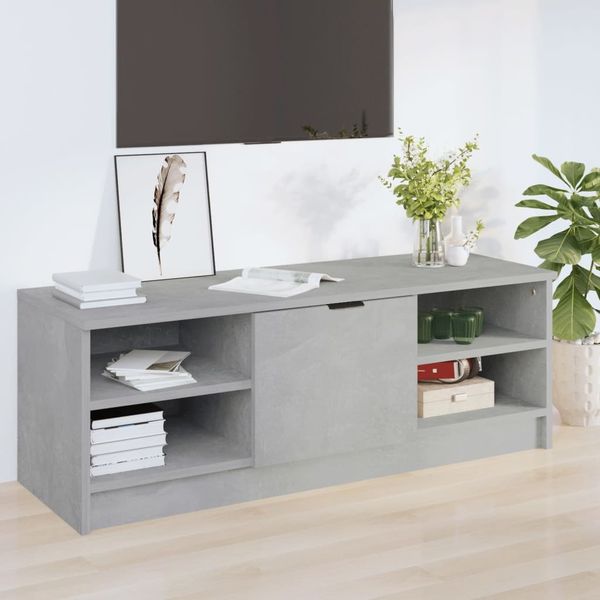 vidaXL TV-Schrank Betongrau 102 x 35 x 36,5 cm Holzwerkstoff [811371]