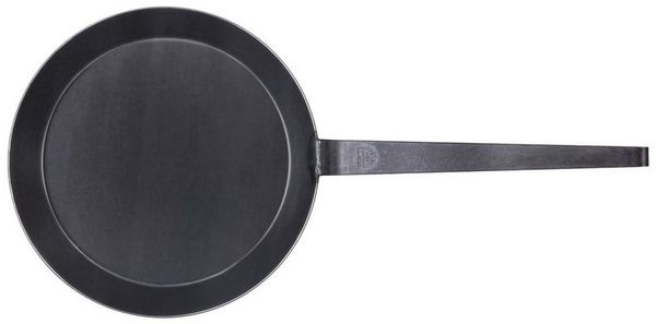 GRÄWE Bratpfanne GRÄWE Eisen-Bratpfanne mit Hakenstiel, 32 cm flach, glatt