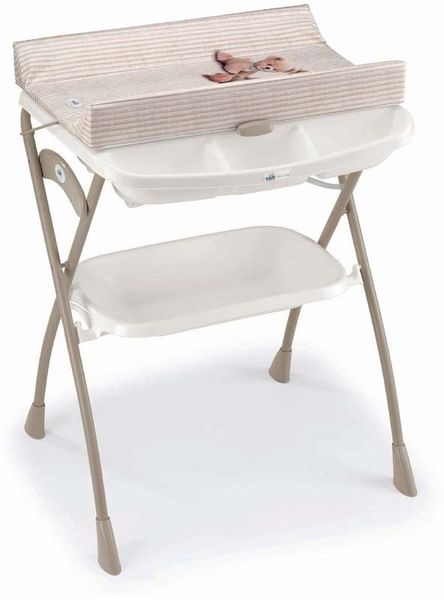 Baby Wickeltisch mit Badewanne Volare | Mehr Farben verfügbar