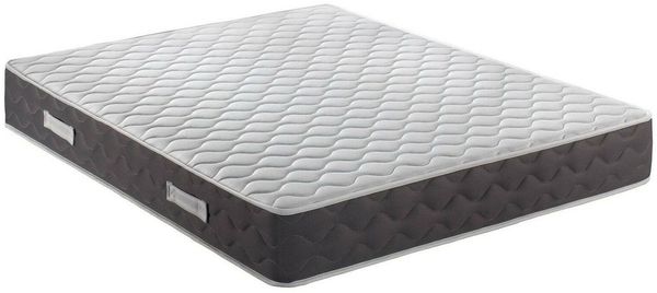 Dmora Doppelmatratze South, Produkt aus Memory-Schaum, Schlafzimmermatratze, Schlafunterstützung, Made in Italy, 140x200 h28 cm, Weiß
