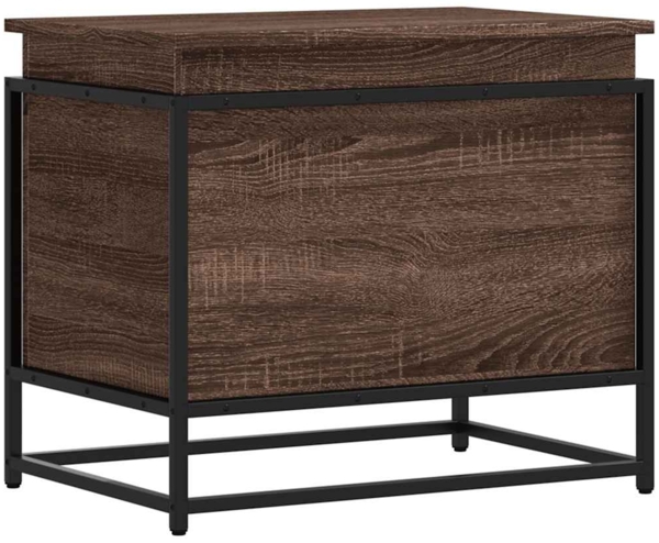 vidaXL Aufbewahrungsbox mit Deckel Eichen-Optik 60x40x51,5 cm 848798