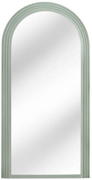 riess-ambiente Spiegel ART DECO 160cm salbeigrün (Einzelartikel, 1-St), Flur · Kunststoff · Rahmen · Rundbogen · Ganzkörper · Groß · Modern