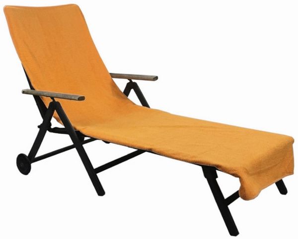 NYVI Strandtuch Frottee Schonbezug für Gartenliege NYVISpa 75x200 cm, Frottee, Hygiene Liegestuhlauflage für Sonnenliegen