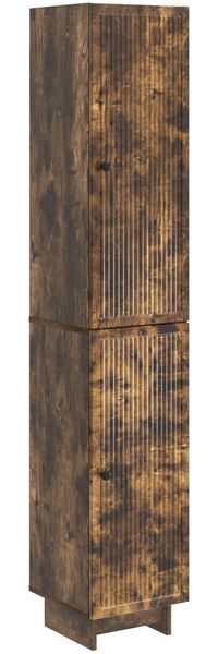 vidaXL Schrankset 2 pcs Geräucherte Eiche 34,5 x 33 x 90 cm 3416372
