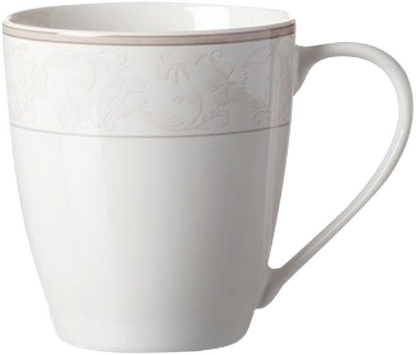 Ritzenhoff & Breker Becher Isabella, Kaffeebecher, Teetasse, Kaffee Tasse, Porzellan, Beige, 350 ml, 46885