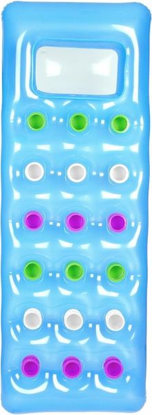 Bestway 43040 - Solar Luftmatratze mit Fenster, ca. 188 x 71 cm (Blau)
