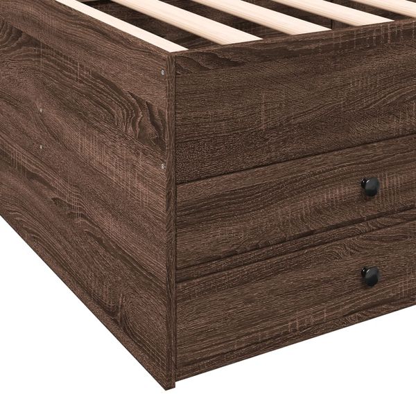 vidaXL Tagesbett mit Schubladen ohne Matratze 75x190 cm 3280894 Bild 8