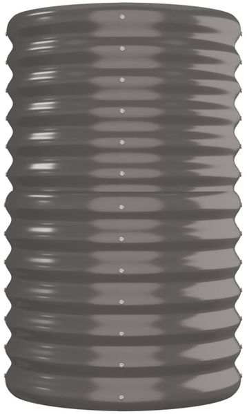 vidaXL Hochbeet Verzinkter Stahl 260x40x68 cm Grau 318904 Bild 4