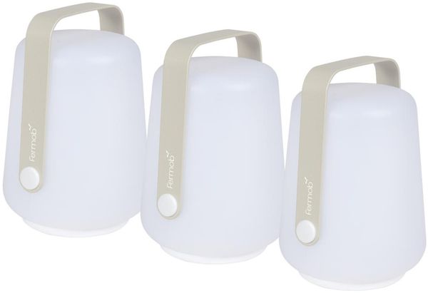 Balad LED Outdoor Leuchte H12 Dreier Set Lehmgrau