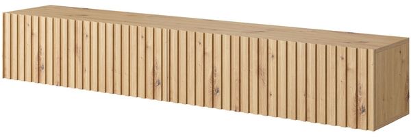 Selsey 'Telire' TV-Hängeboard, Eichenholz-Optik, ca. 30 x 175 x 32 cm