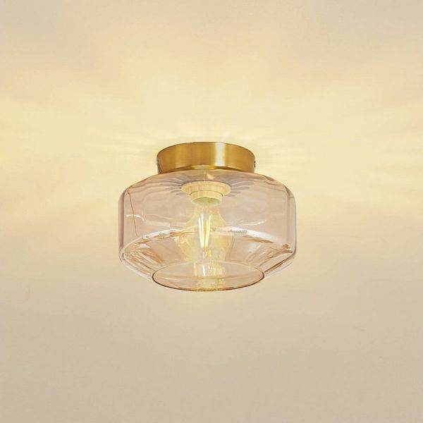 Lindby Deckenleuchten Hildur, Glas Creme IP20, 1 x 15 W LED