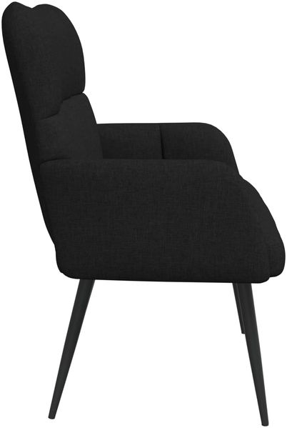 vidaXL 2-Sitzer Sofa Schwarz 115 x 61 x 87 cm Stoff 42028931 Bild 5