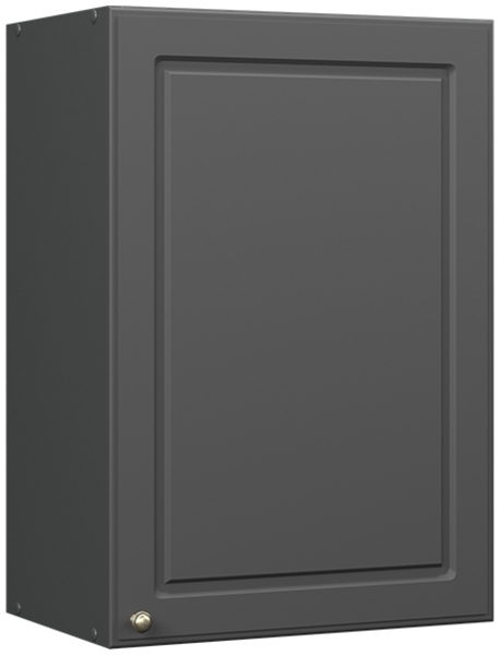 Hängeschrank Fame-Line Anthrazit-Gold Landhaus 50 cm Vicco