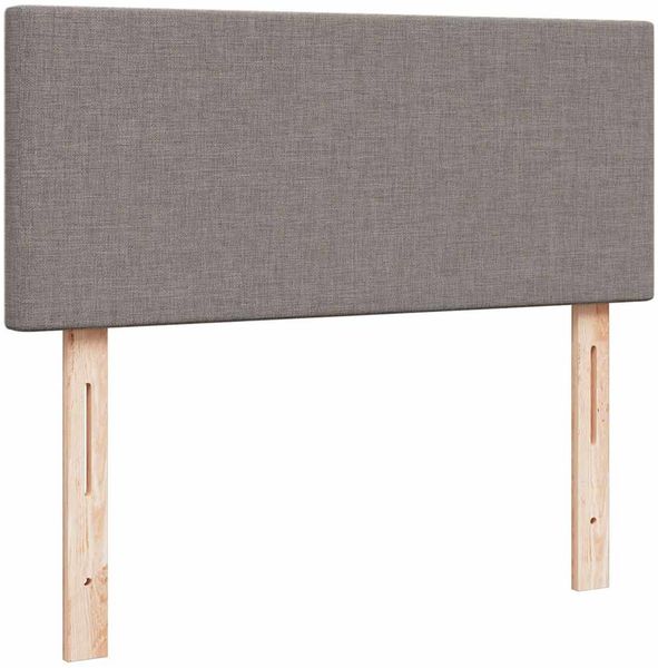 vidaXL Ottoman-Bett mit Matratze & LEDs Taupe 120x200 cm Stoff 3312219 Bild 10