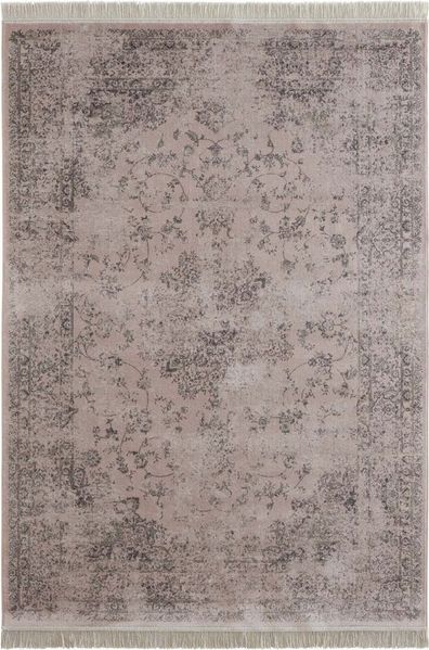 TaraCarpet Teppich Tara Carpet Palazzo Royal ECO Vintage, rechteckig, Höhe: 6 mm, Modernes Orientalisches Vintage Design in rose 80x140