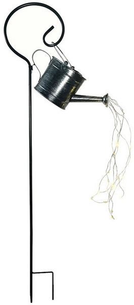 Seasonals LED Solarleuchte 1020 LED Solar-Gießkanne "Poury" 28 Dioden warmweiß 92x24 cm