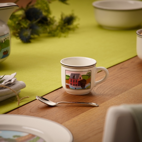 Villeroy & Boch Design Naif Espressotasse mit Untertasse 100 ml 6er Set