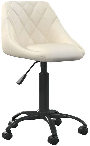 vidaXL Bürostuhl Creme Samt [3088845]