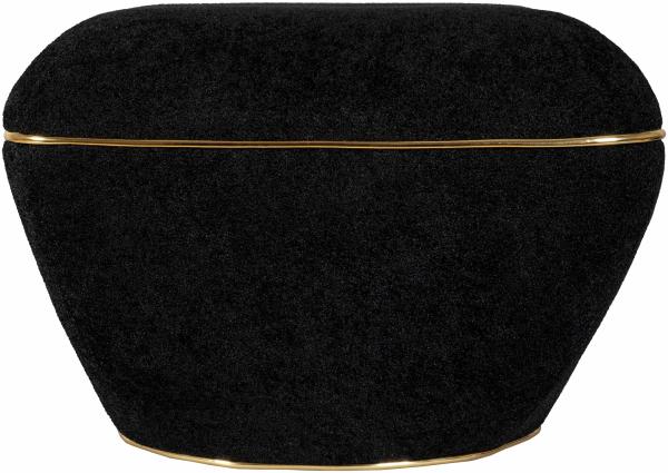 Hocker Contessa 135 Weiß / Gold