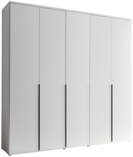 Kleiderschrank Konstanz / Kevo, Holzwerkstoff, Weiß, 225 x 225 x 52 cm