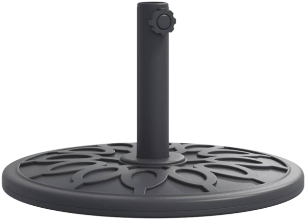 vidaXL Sonnenschirmständer für Ø38/48 mm Mast 12 kg Rund 4007974