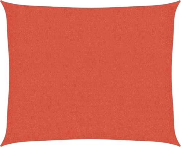 vidaXL Sonnensegel 160 g/m² Terrakottarot 2,5x3 m HDPE 311342