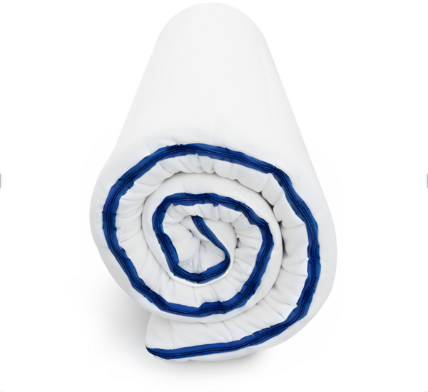 Matratzentopper 80x200 cm, Gel Topper hergestellt in Deutschland, Matratzenauflage aus Gelschaum, Höhe 8 cm, OEKO-TEX STANDARD 100 zertifiziert