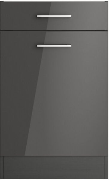 KOCHSTATION Unterschrank KS-Milan Unterschrank 50 cm, matte oder hochglänzende Fronten