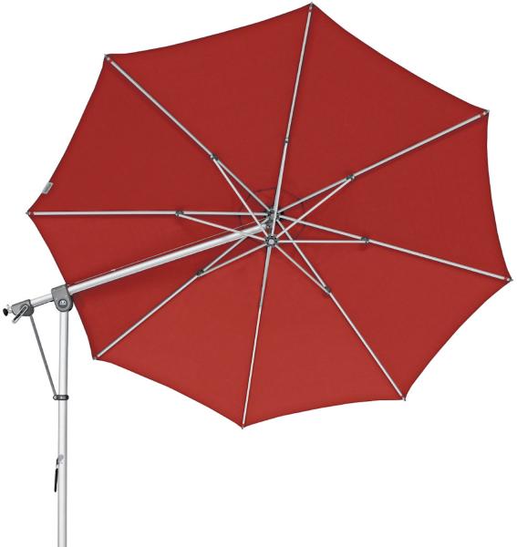 Doppler Expert 350 Pendelschirm Sonnenschirm 8 Farbvarianten Ampelschirm 438247 T809 Rot