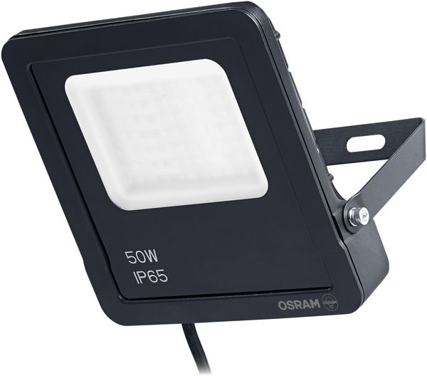 Osram SMART+ MATTER Floodlight LED-Fluter, 10W, 800lm, RGBW 16 Mio. Farben, 3000K, WiFi, Matter, Alexa/Google, IP65