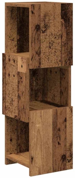 vidaXL Eckschrank Weiß 25,5 x 25 x 80 cm Holzwerkstoff 889819 Bild 1
