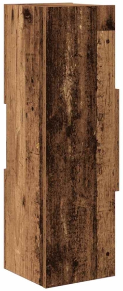 vidaXL Eckschrank Weiß 25,5 x 25 x 80 cm Holzwerkstoff 889819 Bild 6