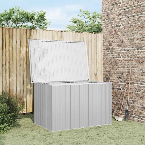 vidaXL Gartenbox Grau 149x99x93 cm 46266
