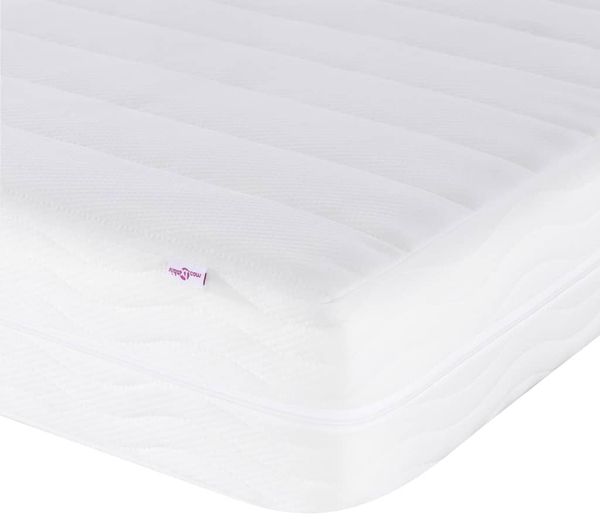 vidaXL Bett mit Matratze "Hanko" Blau 140x190 cm Stoff 3310530 Bild 12