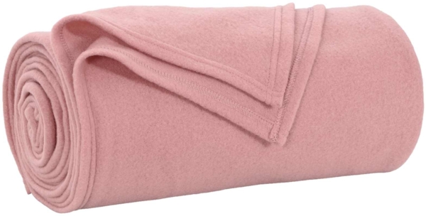 vidaXL Wohndecken 6 Stück Rosa 170 x 130 cm Fleece 42017081