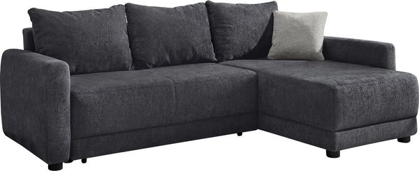 Jockenhöfer Gruppe Ecksofa Venezia L-Form, B: 234 cm, mit Bettfunktion, Bettkasten & Zierkissen