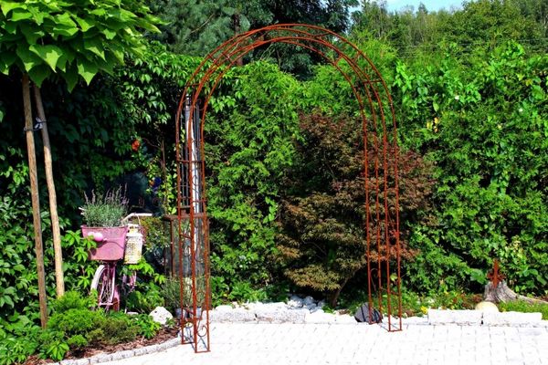 GardenAndPools Rosenbogen HOLLAND Rund 140cm Rost