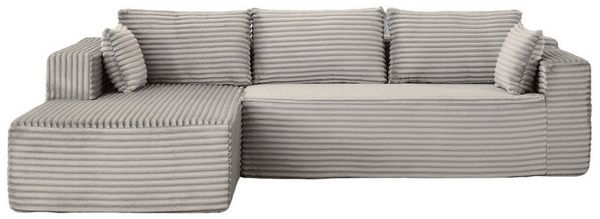 Leawin Ecksofa Modulares L-Form Sofa – Komfortable Sofas Wohnzimmer für kleine Räume, 3-Sitzer Ecksofa, bequem & platzsparend, ideal für Wohnzimmer