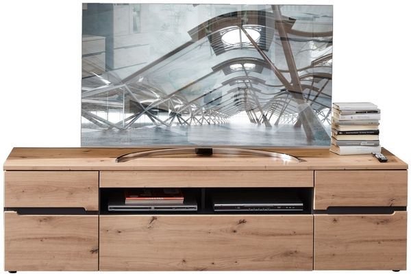 Lowboard MEMPHIS Artisan Eiche Graphit Nachbildung